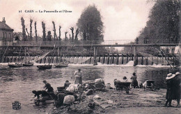 14* CAEN  La Passerelle Et L Orne – Lavandieres      RL46,1038 - Caen