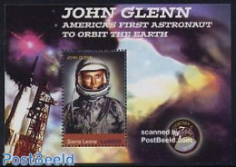 Sierra Leone 2004 John Glenn S/s, Mint NH, Transport - Space Exploration - Other & Unclassified