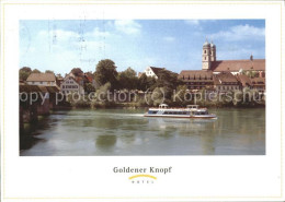 71505220 Saeckingen Rhein Hotel Goldener Knopf Mit Rhein Bad Saeckingen - Bad Säckingen