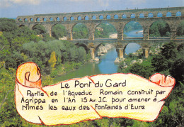 30-LE PONT DU GARD-N°4512-B/0187 - Sonstige & Ohne Zuordnung