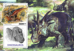 Guinea Bissau 2023 Dinosaurs, Mint NH, Nature - Prehistoric Animals - Preistorici