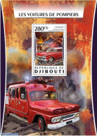 Djibouti 2016 Fire Engines, Mint NH, Transport - Automobiles - Fire Fighters & Prevention - Voitures
