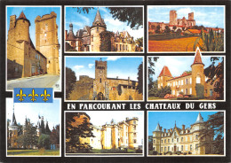 32-PANORAMA DES CHATEAUX DU GERS-N°4515-A/0391 - Sonstige & Ohne Zuordnung