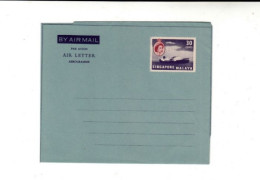 Singapore / Stationery / Air Letters - Singapore (1959-...)