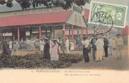 Polynésie - PAPEETE - Le Marché Le Matin - Ed. L. Gauthier 4 - Polynésie Française