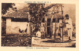 Sri Lanka - Hardworking Youth - Publ. Missions Of The Oblates Of Mary Immaculate - Sri Lanka (Ceylon)