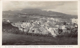 España - CEUTA - Vista General Desde El Monte Hacho - Ed. L. Roisin 13 - Ceuta