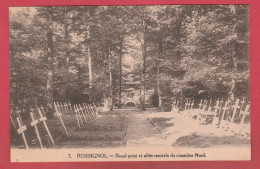 Rossignol - Rond Point Et Allée Centrale Du Cimetière Nord ( Voir Verso ) - Tintigny