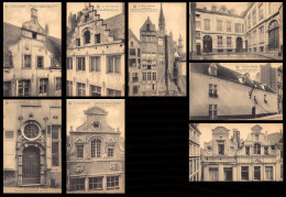 LE VIEUX BRUXELLES - Série De 8 Cartes Postales - Ed. Nels - Sets And Collections