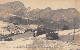 Suisse - Train Villars Bretaye (VD) Chaîne Des Muverans - Dents De Morcles - Ed. L. Butner 513 - Autres & Non Classés