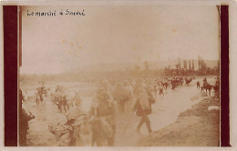 Greece - KENTRIKO Snefcha - The Market (World War One, The Name Of The Village Si Spelled Snevcé In French) - REAL PHOTO - Griechenland