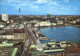 71504871 Hamburg Jungfernstieg Mit Fernsehturm Hamburg - Andere & Zonder Classificatie