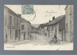 CPA - 51 - Verneuil - Grande Rue - Animée - Circulée En 1905 (état: Voir Scans) - Sonstige & Ohne Zuordnung
