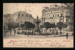 AK Aachen, Partie Am Kaiserplatz  - Aachen