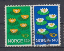 NOORWEGEN - Michel - 1977 - Nr 737/38 - Gest/Obl/Us - Usati