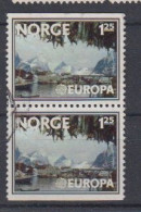 NOORWEGEN - Michel - 1977 - Nr 742 Do/Du (Paar) - Gest/Obl/Us - Used Stamps