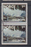 NOORWEGEN - Michel - 1977 - Nr 742 Do/Du (Paar) - Gest/Obl/Us - Usati