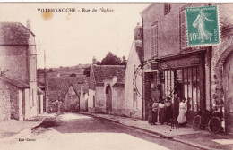 89 - Yonne - VILLEMANOCHE  - Rue De L Eglise - Andere & Zonder Classificatie