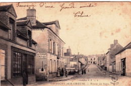 89 - Yonne - Thorigny Sur Creuse - Route De Sens ( Epicerie, Mercerie - Animée ) - Andere & Zonder Classificatie