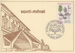 Carte   FRANCE   6éme   Congrés   Régional   De   Lorraine      SAINT  MIHIEL   1985 - Gedenkstempels