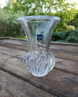 Vase En Cristal De Sèvres Style Viroflay - Vasi