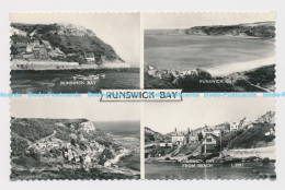 C014434 Runswick Bay. From Beach. Runswick Village. Valentine. Real Photo. Multi - World