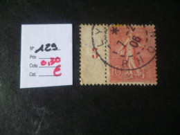 Timbre France Oblitéré N° 129 1903 - Used Stamps