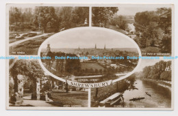 C017264 Shrewsbury. General View. Valentine. RP. 1937. Multi View - Monde