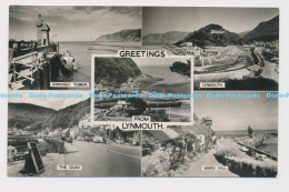 C014467 Greetings From Lynmouth. The Quay. Mars Hill. Rhenish Tower. Castle Stud - Monde