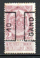 1527 A Voorafstempeling - GAND 10 - Rolstempels 1910-19