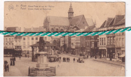 Aalst, Alost, Groote Markt En Kerkstraat - Aalst