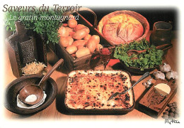 Recettes De Cuisine - Gratin Montagnard - Carte Neuve - Gastronomie - CPM - Voir Scans Recto-Verso - Recipes (cooking)
