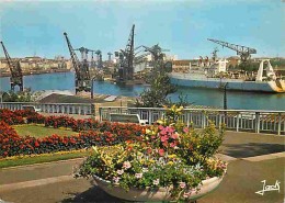 44 - Nantes - Le Port Et Les Chantiers - Bateaux - Fleurs - CPM - Voir Scans Recto-Verso - Nantes