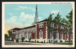 AK Dodge City, KS, Post Office  - Sonstige & Ohne Zuordnung