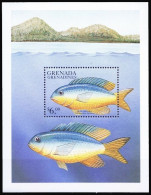 Grenada Grenadines 1999 MNH MS, Beay Gregory, Fish, Marine Life - Fishes