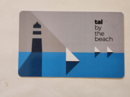 ISRAEL-TAL BY THE BEACH-hotal Key Card-(1157)-used Card - Hotel Keycards