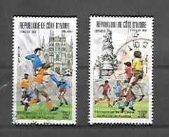 TIMBRE OBLITERE  DU COTE D'IVOIRE DE   1989 N° MICHEL 1004/05 - Côte D'Ivoire (1960-...)