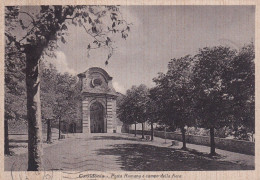 Cartolina Corridonia ( Macerata ) Porta Romana E Campo Della Fiera - Macerata