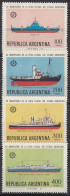 ARGENTINA 1364-1367,unused - Bateaux