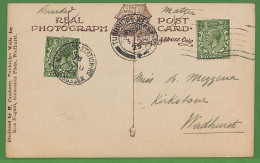 Ad0796 - GB - Postal History - Card With 3 Different POSTMARKS Tunbridge 1925 - Covers & Documents