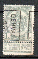 1753 B Voorafstempeling - GENVAL 12 - Rolstempels 1910-19