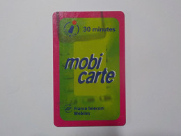 CARTE TELEPHONIQUE   France Telecom  30 Minutes - Cellphone Cards (refills)
