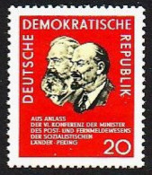 1965. DDR. Postal Ministers Conference, Beijing. MNH. Mi. Nr. 1120 - Neufs