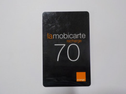 CARTE TELEPHONIQUE   Orange   70 Unités - Cellphone Cards (refills)