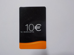 CARTE TELEPHONIQUE   Orange   10 Euros - Mobicartes
