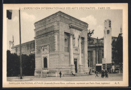 AK Paris, Exposition Des Arts Décoratifs 1925, Pavillon National D`Italie  - Expositions