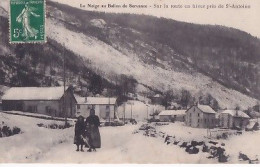 LA NEIGE AU BALLON DE SERVANCE            SUR LA ROUTE PRES DE ST ANTOINE - Sonstige & Ohne Zuordnung