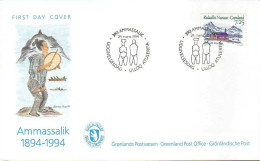 Groenland Poste Obl Yv:235 Mi:245 Ammassalik Ammasalik 24-3-1994 Fdc - Oblitérés