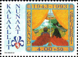 Groenland Poste N** Yv:225 Mi:237 Spejderit - Unused Stamps