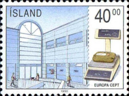 Islande Poste N** Yv:680 Mi:727 Europa Cept Nouvelle Poste De Reykjavik - Neufs